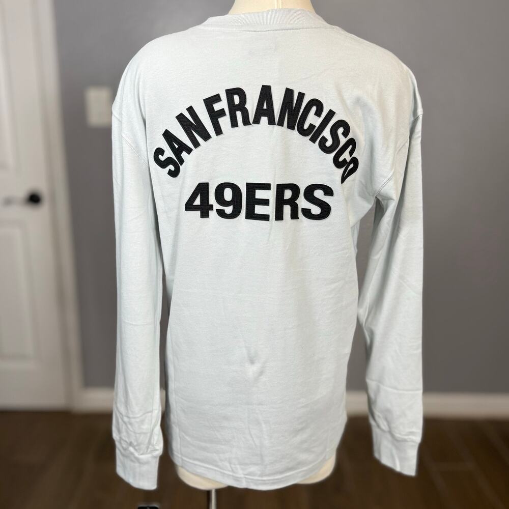 San Francisco 49ers Fanatics Elements Super Soft Long Sleeve T-Shirt Gray M - Picture 2 of 5
